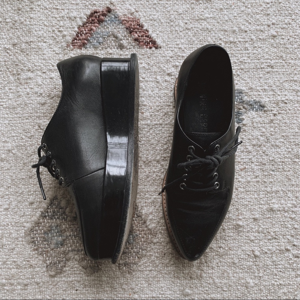 Opening Ceremony Platform Pointed Toe Oxfords — 6